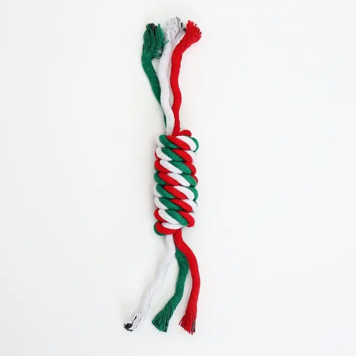 Игрушка канатная &laquo;Плетёнка&raquo;, малая, до19 см, 25-29 г, цвет МИКС
