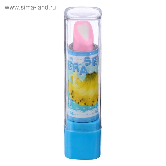 Набор ластиков фигурных 5 штук Набор ластиков фигурных 5 штук "Помада", 75 х 15 х 15 мм, в пакете