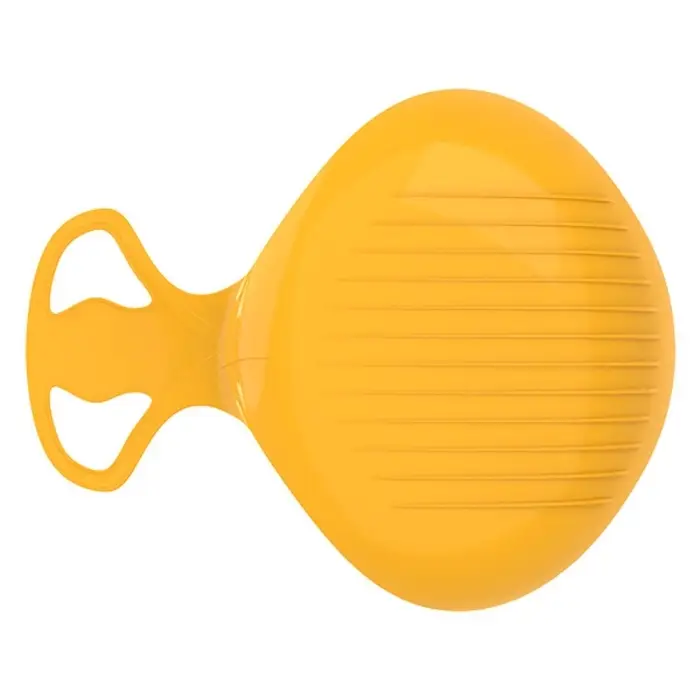 Санки-ледянки «Скороход», желтые 65х42см