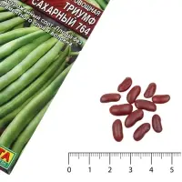 Семена Фасоль овощная &laquo;Триумф сахарный 764&raquo;, скороспелая, 5 г, &laquo;АЭЛИТА&raquo;