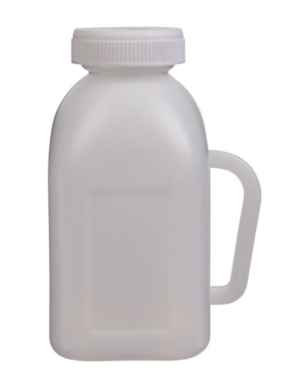 Бутыль 1 л для выпойки телят, с ручкой