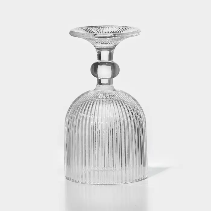 Бокал для вина Magistro &laquo;Грани&raquo;, 250 мл, 8&times;14.5 см, стекло, прозрачный