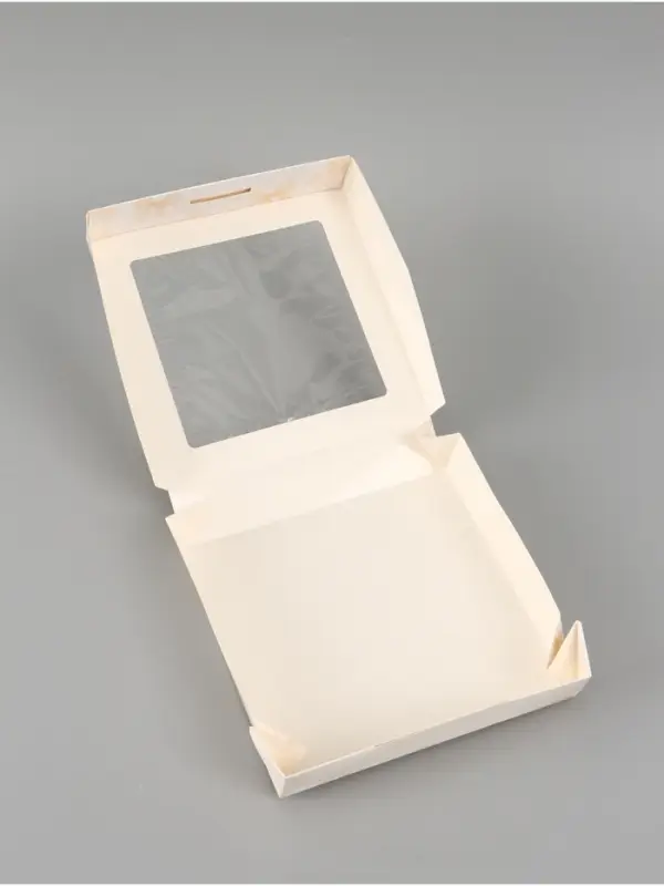 Коробка подарочная складная &laquo;От всей души&raquo;, 20&times;20&times;4 см, с окном