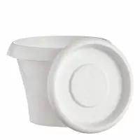 Горшок для цветов с поддоном Martika &laquo;Флориана&raquo;, 300 мл, d=10.3 см, h=7.6 см, пластиковый, белый