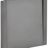 FORTE&PIANO Выключатель 1-клавишный 10А FP501 сталь IEK