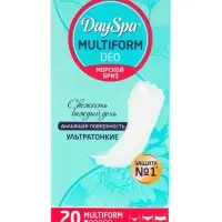 Прокладки ежедневные Day Spa, мультиформ, аромат бриз, ультратонкие, 20 шт.