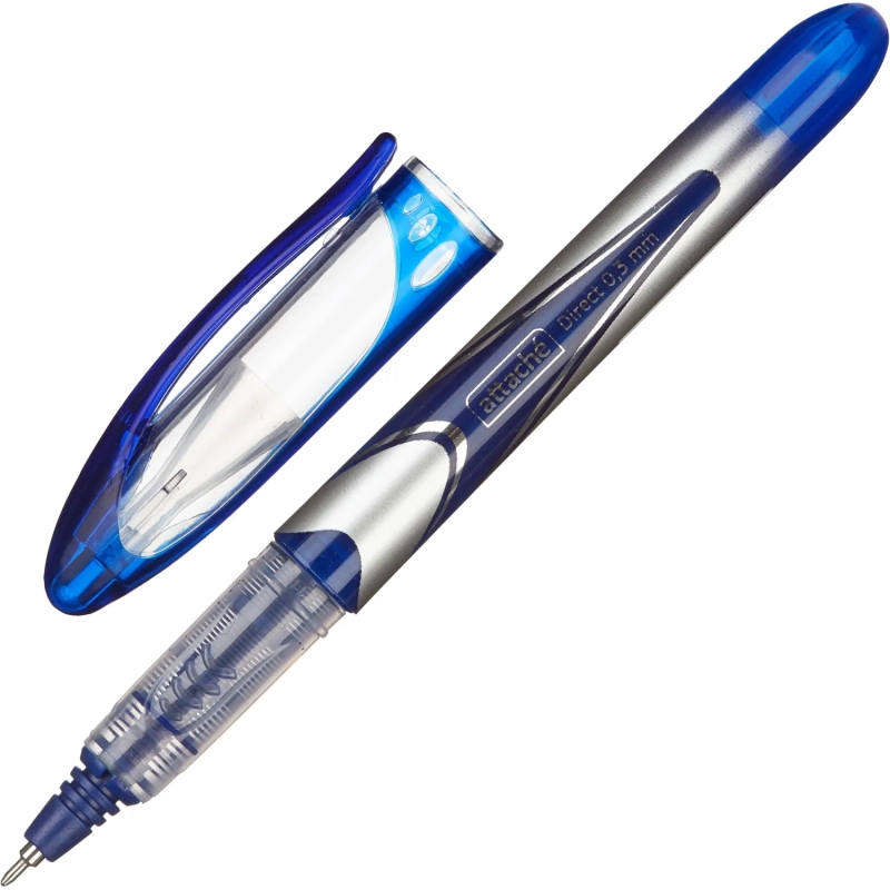 Роллер RX302602 игольчат.након. 0.3мм синий 12шт/уп