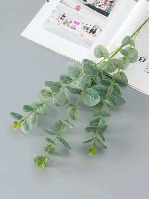 Цветы искусственные «Эвкалипт шёлковый», h=80 см, зелёные Цветы искусственные «Эвкалипт шёлковый», h=80 см, зелёные