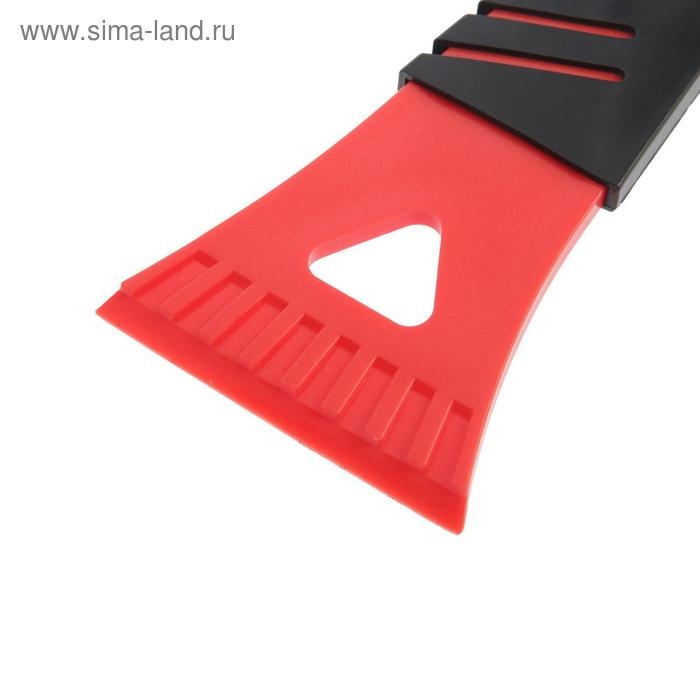 Скребок для льда TORSO, ширина 7 см, красно-черный Скребок для льда TORSO, ширина 7 см, красно-черный