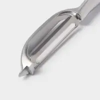 Овощечистка вертикальная Доляна Redline, 2.2&times;1.7&times;16.7, нержавеющая сталь, красная