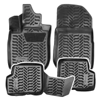 Коврики в салон 3D Renault Logan I (2006-2014) AVS SK-53 (4 шт.)