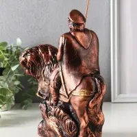 Фигура гипс &laquo;Казак на коне с пикой&raquo;, 25&times;19&times;11 см