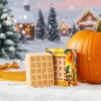 Бомбочка для ванны URAL LAB, 140 г, аромат тыквенного пирога