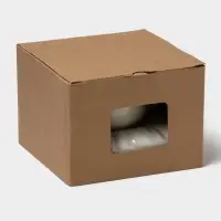 Чайная пара &laquo;Зефирка&raquo;, 3 предмета: чашка 250 мл, блюдце d=13.7 см, ложка, керамика, бежевая