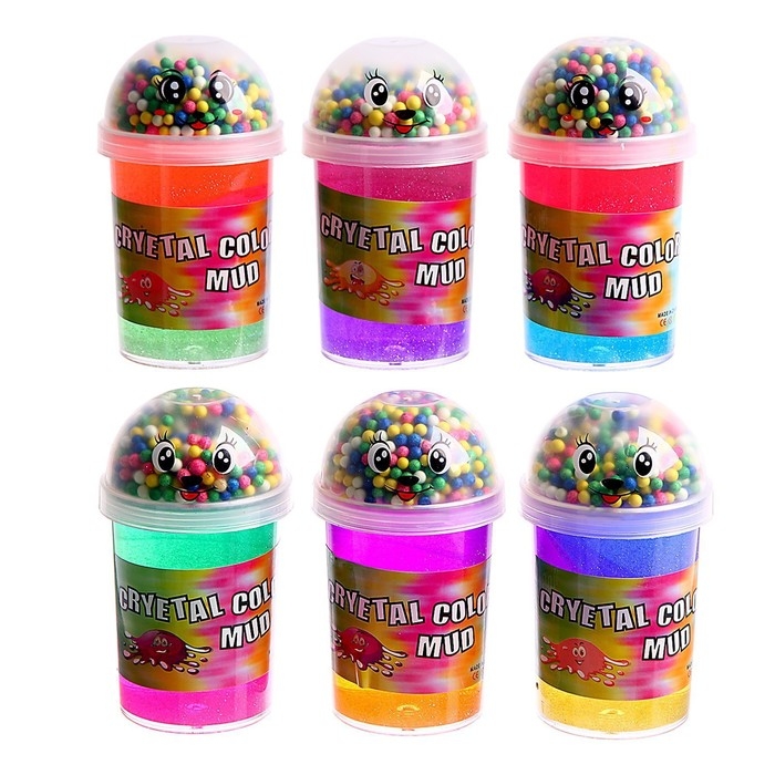 Лизун - слайм &laquo;Перелив&raquo;, цвета МИКС