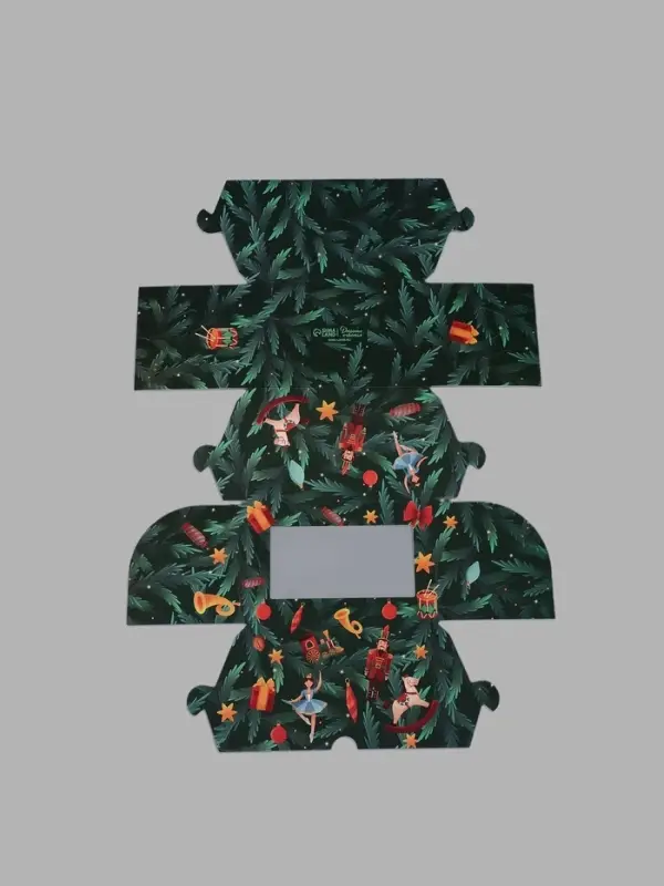Коробка для 2 капкейков &laquo;Щелкунчик&raquo;, 10 х 16 х 10 см