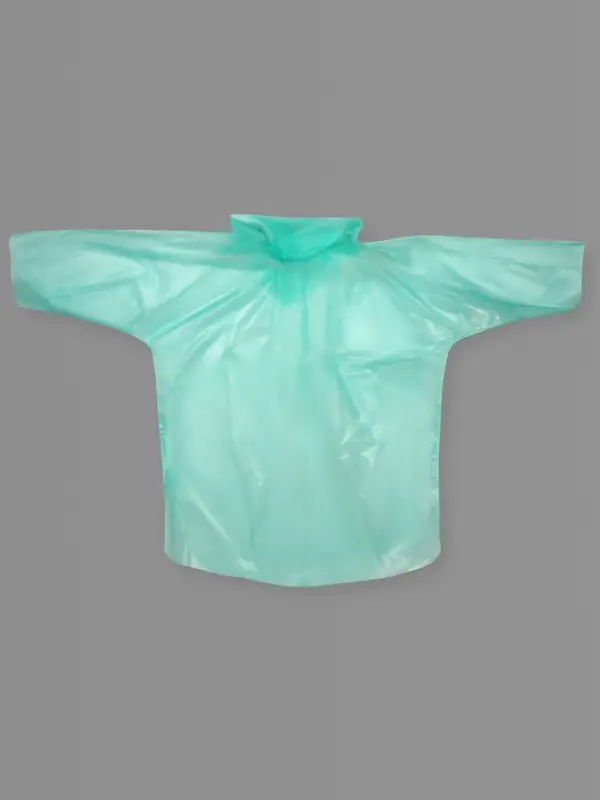 Дождевик детский &laquo;Непромокайка&raquo;, рост 110-140, полиэтилен 15 г, зелёный