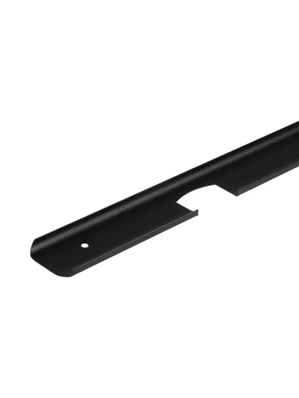 Планка для столешницы угловая CAPPIO, 38 мм, цвет черный, набор 2 шт