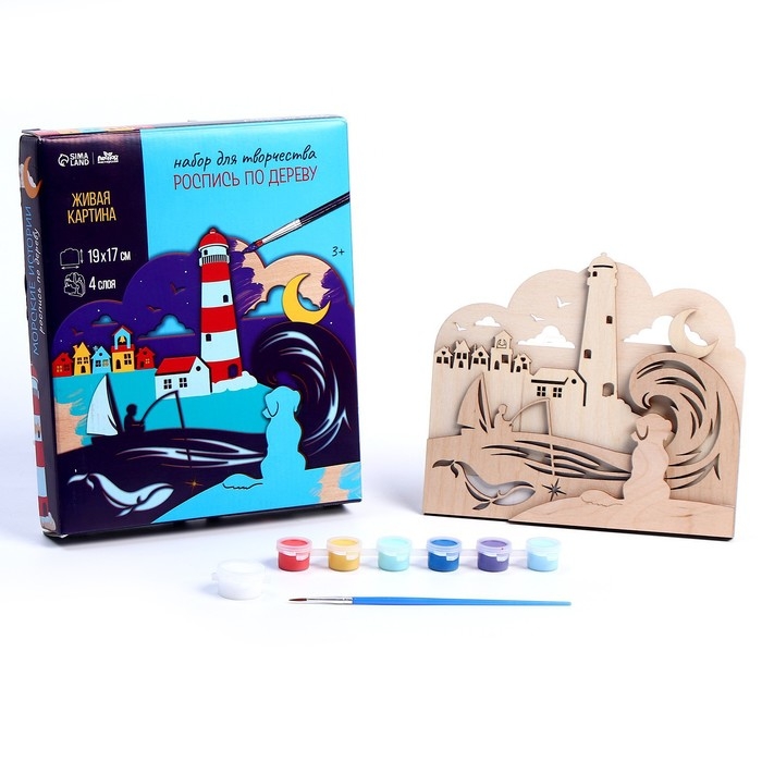 Роспись по дереву «Морские истории» Роспись по дереву «Морские истории»