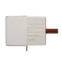 Ежедневник недатированный формат А5, с хлястиком, 112л, линия, пвх, Коричневый Ежедневник недатированный формат А5, с хлястиком, 112л, линия, пвх, Коричневый