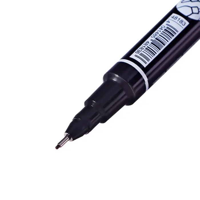 Маркер перманентный ErichKrause Double P-80, двусторонний, чёрный Маркер перманентный ErichKrause Double P-80, двусторонний, чёрный