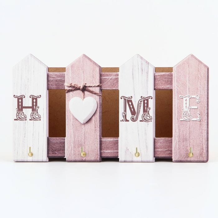 Ключница настенная HOME, 22,7 х 12,2 см. Ключница настенная HOME, 22,7 х 12,2 см.