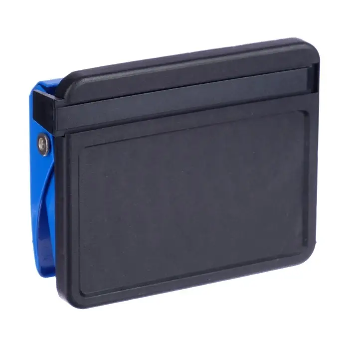 Дырокол металлический 20 листов, Attomex, форматная линейка, синий Дырокол металлический 20 листов, Attomex, форматная линейка, синий