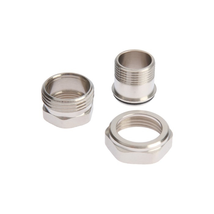 Американка AQUALINK, 3/4 Американка AQUALINK, 3/4", внутренняя/наружная резьба, прямая, никелированная латунь