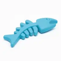 Жевательная игрушка для собак &laquo;Планктон&raquo;, 12.5 см, TPR, голубая