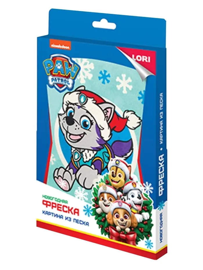 Фреска Щенячий патруль новогодняя "Праздничная Эверест" Фреска Щенячий патруль новогодняя "Праздничная Эверест"