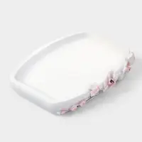 Аксессуары для ванной &laquo;Орхидея&raquo;, 3 предмета, дозатор 580 мл, мыльница, стакан