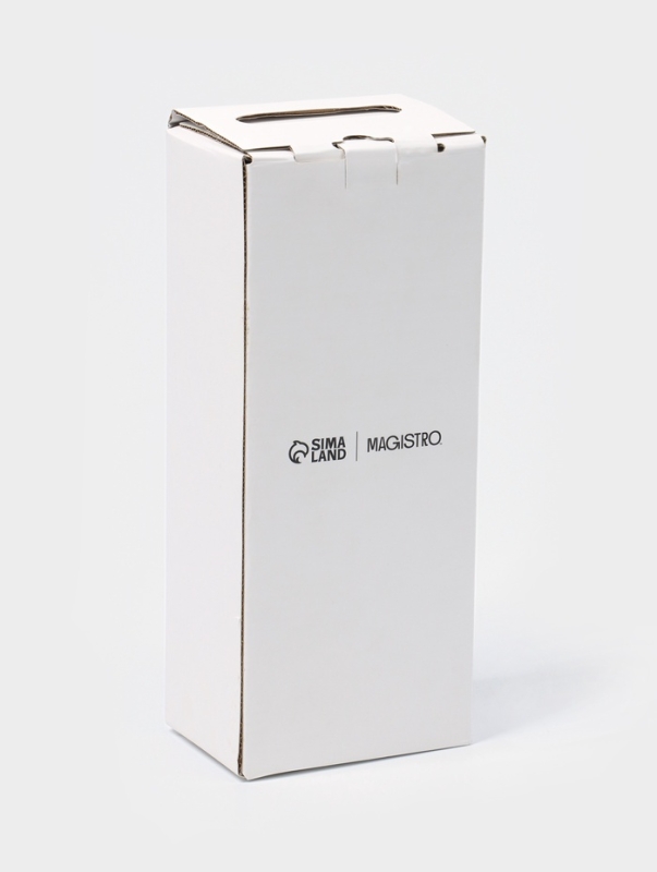 Набор столовых приборов Magistro Flow 24 предмета, цвет серебряный Набор столовых приборов Magistro Flow 24 предмета, цвет серебряный