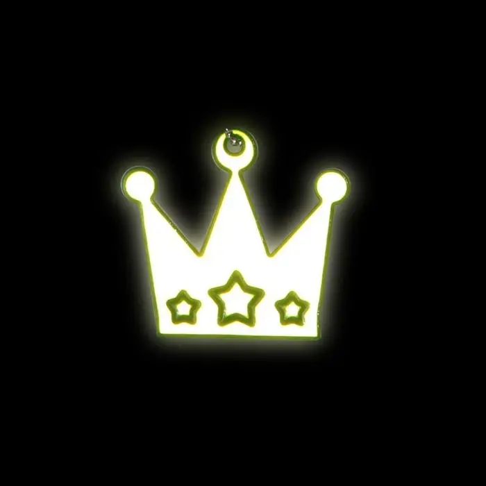 Светоотражающий элемент «Корона», 6×5.5 см, МИКС Светоотражающий элемент «Корона», 6×5.5 см, МИКС