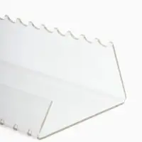Подставка для ручек и карандашей 20 шт. горизонтальная, 31.5&times;11&times;6 см, оргстекло 2 мм