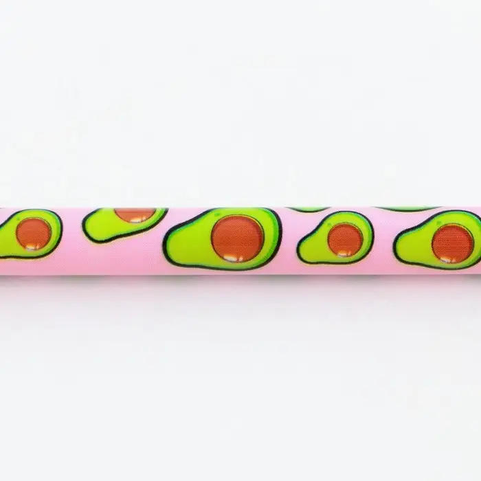 Ручка шариковая синяя паста 0.5 мм с колпачком «Авокадо» пластик Ручка шариковая синяя паста 0.5 мм с колпачком «Авокадо» пластик