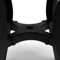 Стол круглый &laquo;Атлант&raquo;, 90&times;90&times;76.5 см, пластиковый, коричневый