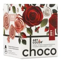 Набор гелевых жирорастворимых пищевых красителей Art Color choco paint, 4 цвета, 12 мл