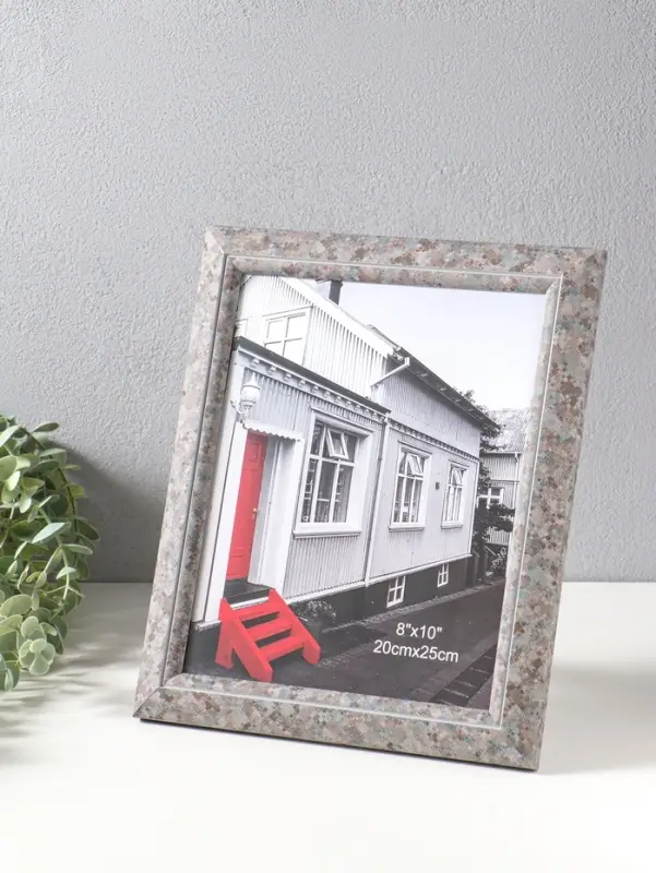 Фоторамка пластик 20х25 см "Марокканская мозаика" оттенки коричневого 29,8х25х2 см