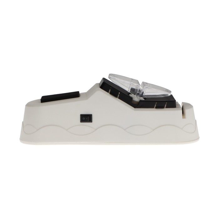 Ножеточка Luazon LTE-02, электрическая, для ножей/ножниц/отверток, 60 Вт, USB, белая