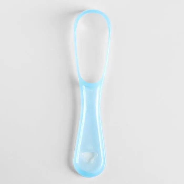 Скребок для чистки языка, синий Скребок для чистки языка, синий