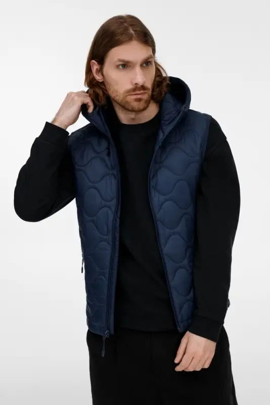 Жилет унисекс Tarnaby, темно-синий, размер S