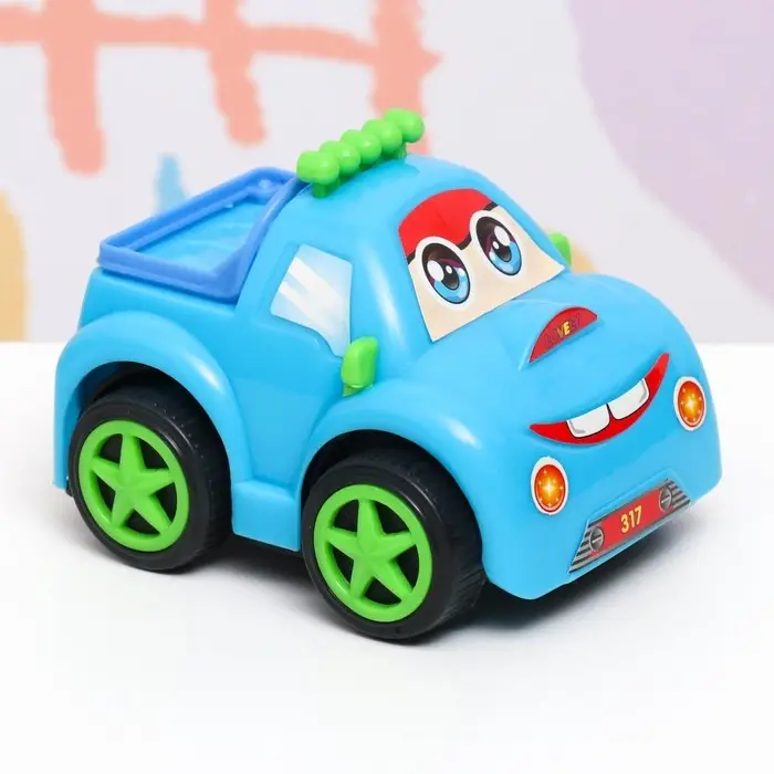 Машинка пластиковая «Мультяшка», легковая, МИКС