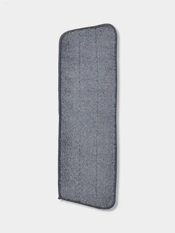 Насадка для швабры с распылителем Доляна, 40&times;13 см, микрофибра, серая