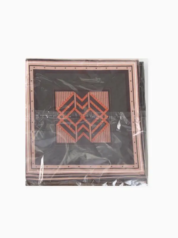 Платки носовые мужские Этель 30*30 см,(набор 12 шт,) цв. коричневый, рис. МИКС, 100% хл