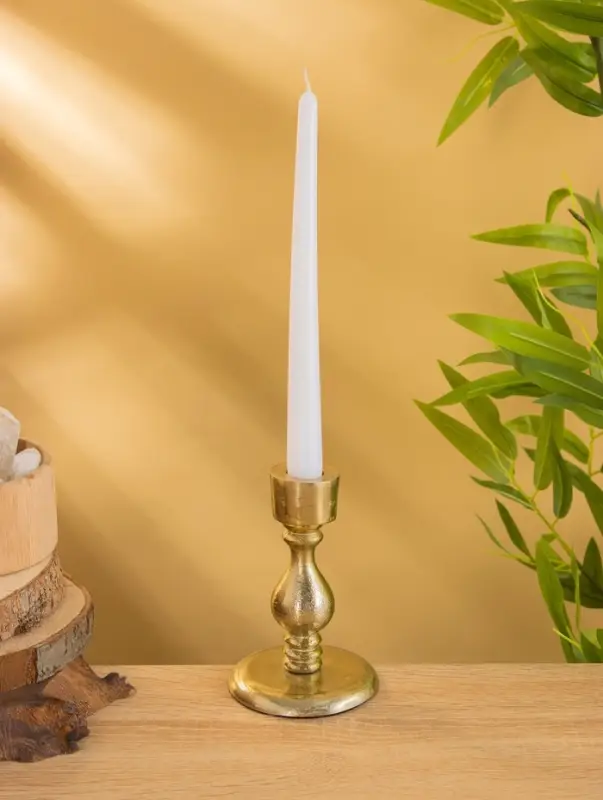 Подсвечник  Подсвечник "Ферзь" алюминий 13 см, цв. золото