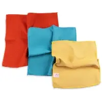 13 Набор салфеток от пыли, для стекол, полировки AVS MF-6118 (3шт разные, 30х35, 30х30, 30х25см)