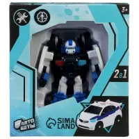 Робот - машинка &laquo;Автобот&raquo;, полицейский, трансформируется