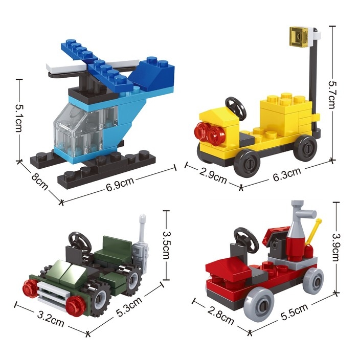 Конструктор «Набор для творчества», 700 деталей Конструктор «Набор для творчества», 700 деталей