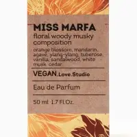 Парфюмерная вода женская Vegan Love Studio Miss Marfa, 50 мл (по мотивам Marfa (Memo Paris)