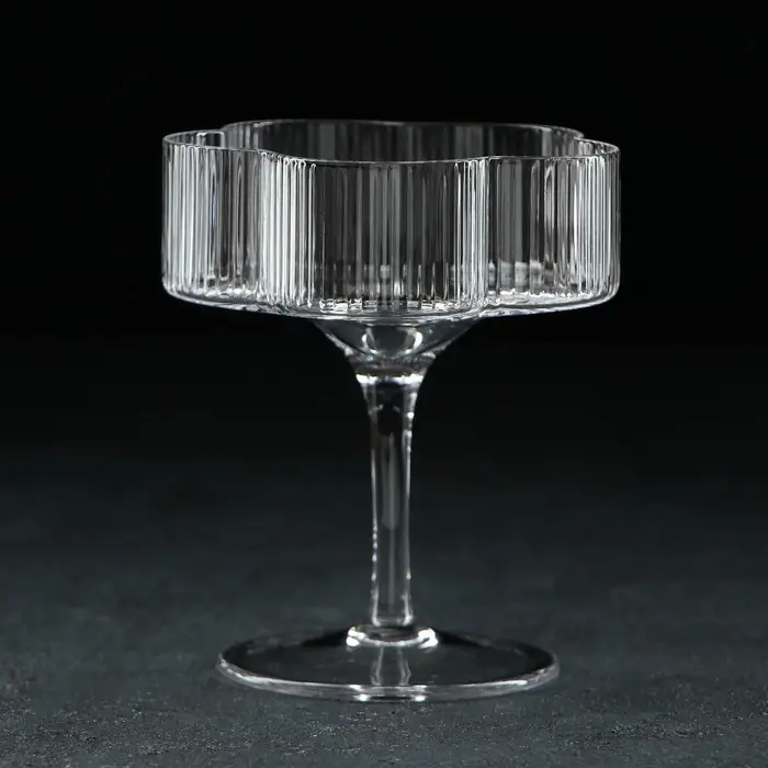 Креманка стеклянная «Флер», 9,8×12 см Креманка стеклянная «Флер», 9,8×12 см